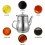 4Pcs Stainless Steel Oil Holder Practical Grease Container 11