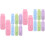 16Pcs Sliding Retractable Erasers Assorted Colors Tpr ABS for Students 6
