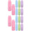 16Pcs Sliding Retractable Erasers Assorted Colors Tpr ABS for Students 7