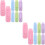 16Pcs Sliding Retractable Erasers Assorted Colors Tpr ABS for Students 8