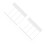 48Pièces Drapeaux PVC Blancs Piquets Pour Sol 9
