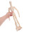 Mannequin Bois Articulé Multipositions Beige Pour Usage 4