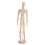Mannequin Bois Articulé Multipositions Beige Pour Usage 11
