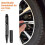 9Pièces Marqueurs Peinture Auto Pour Oil-Based Couleurs Solides 5