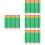 288Pièces Petits Crayons Verts Bois Multi-Usages Et 8