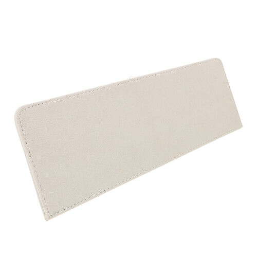 5Pcs PU Material Car Sun Visor Extension Beige for Daytime Driving 1