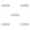 5Pcs PU Material Car Sun Visor Extension Beige for Daytime Driving 5