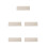 5Pcs PU Material Car Sun Visor Extension Beige for Daytime Driving 8