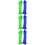 6Pcs Funny Skipping Ropes for Kids Assorted Colors Elastic Durable 8