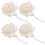 4Pcs Elegant White Flower Scent Diffuser Sticks for Bedroom & Office 8