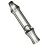 2Pcs Portable Metal Whistle Silver Emergency Survival Referee Keychain 3