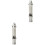 2Pcs Portable Metal Whistle Silver Emergency Survival Referee Keychain 5