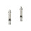 2Pcs Portable Metal Whistle Silver Emergency Survival Referee Keychain 6