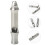 2Pcs Portable Metal Whistle Silver Emergency Survival Referee Keychain 11