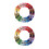 2Pcs 200 Skeins Multicolor Cotton Sewing Threads for Cross Stitch Use 4