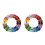 2Pcs 200 Skeins Multicolor Cotton Sewing Threads for Cross Stitch Use 7