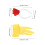 4Sets Assorted Color Cloth Performance Chick Costume with Cockscomb 3