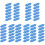60Pcs Durable Blue Fret Erasers for Guitar Rust Oxidation Removal 2
