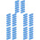 60Pcs Durable Blue Fret Erasers for Guitar Rust Oxidation Removal 6