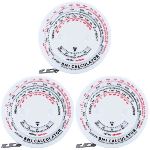3Pièces Mètre Corps Retractable Design Pratique Durable 1