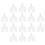 300Pcs Reusable PP Chocolate Holder Cups for DIY Bouquets 2