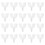 300Pcs Reusable PP Chocolate Holder Cups for DIY Bouquets 3