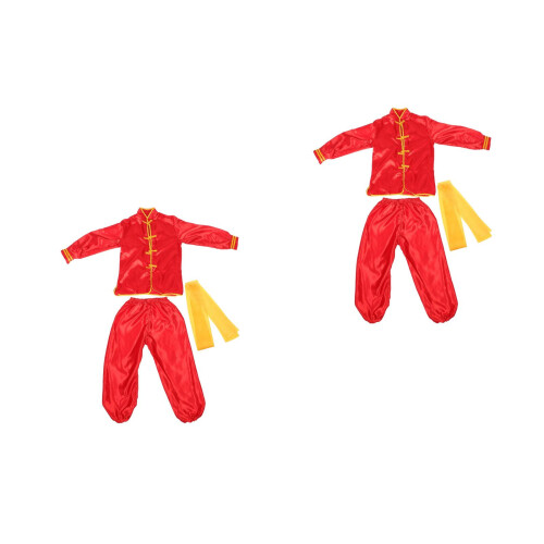 2Sets Multi Polyester Martial Arts Cosplay Suit for Kung Fu 2