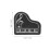 100Pcs Mini Cute Tpr Erasers Piano Shape for Classroom Homework 2