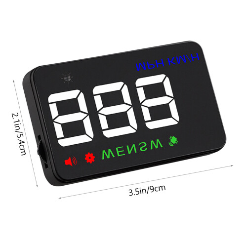 Compteur Hud Pour Lettres Noires Durables 2