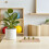 2Pcs Pine Wood Domino Holders Organizer Board Game Tile Display 4