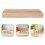 2Pcs Pine Wood Domino Holders Organizer Board Game Tile Display 6