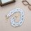 Sky-Blue Transparent Acrylic Purse Chain Replacement Bag Handle 6