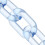 Sky-Blue Transparent Acrylic Purse Chain Replacement Bag Handle 8