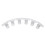 6Pcs/Set Rusian C Curve Nail Pinching Clips Multi Function Tool Acrylic Nails Pinchers Transparent 1