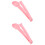 2Pcs Lovely Pink Plastic Cat Spoon Lightweight Feeding Accessory 7