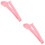 2Pcs Lovely Pink Plastic Cat Spoon Lightweight Feeding Accessory 8
