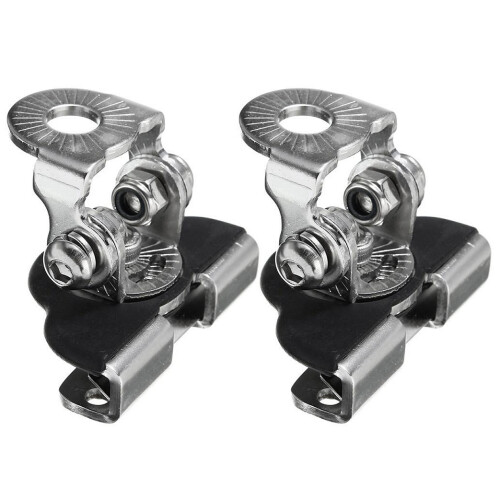 Universal 2X a Pillar Hood Led Work Light Bar Mount Bracket Clamp Holder Offroad 1