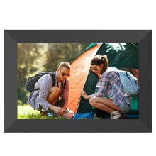 Digital Picture Frame WiFi 10.1 Inch IPS Touch Screen with 16GB Storage Auto-Rotate Wall Mountable US Plug