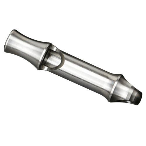 5Pcs Outdoor Metal Whistle Silver Keychain Multipurpose 1