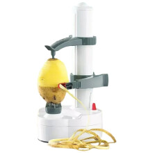 Electric Vegetable Peeler Machine Multifunctional Automatic Potato Peeler Stainless Steel US Plug