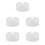 5Pcs Plastic Egg Cooker Lids Multipurpose Clear Egg Steamer 8