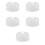 5Pcs Plastic Egg Cooker Lids Multipurpose Clear Egg Steamer 9