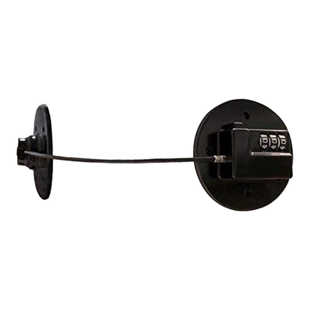 Refrigerator Strong Adhesive 3-Digit Password Lock for Cabinet File Drawer Window Child Safety