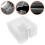 24Pcs Universal Clear Food Pan Lids with Handle Reusable 3