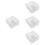 24Pcs Universal Clear Food Pan Lids with Handle Reusable 8
