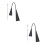 2Ensembles Double Trompette Percussion Metal Noir Avec Marteau Bois 6
