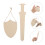 2Sets Schild En Set Khaki Materiaal Knutselen 10