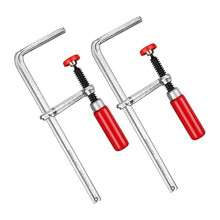 Quick Screw Rail Clamp, Woodworking F Clamp Quick Clamp, LäMplig för MFT och Rail Systems, 200X60mm,2PCS