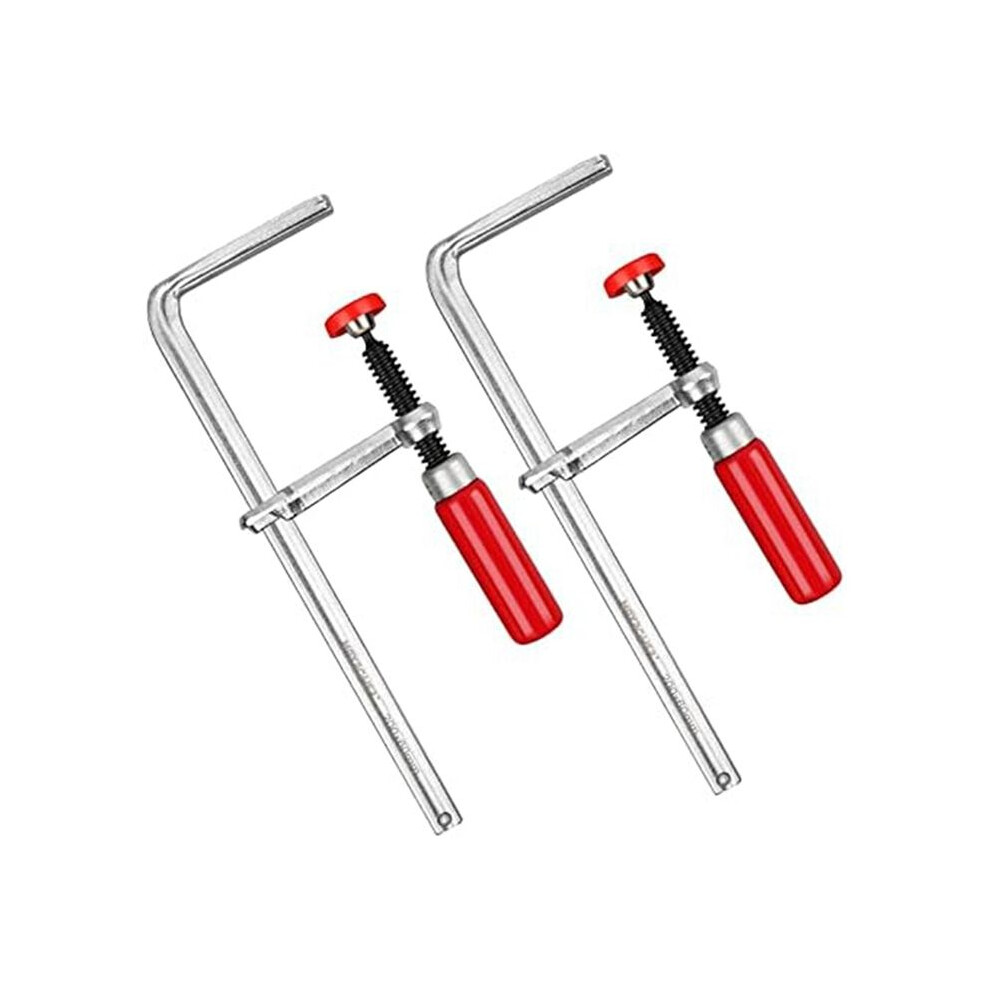 Quick Screw Rail Clamp, Woodworking F Clamp Quick Clamp, Suitable For Mft And Rail Systems,200X60mm,2Pcs 6031269078893