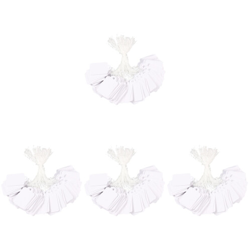 D’étiquettes Blanches Suspendues Pour Bijoux Prix Mode 1